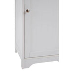 White Wooden Tall Cabinet