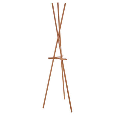 Natural Wood Coat Stand