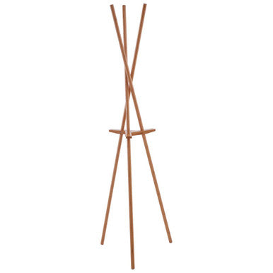 Natural Wood Coat Stand