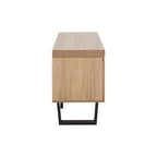 Natural Wood Effect Media Unit