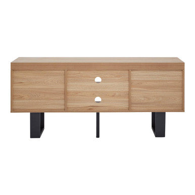 Natural Wood Effect Media Unit