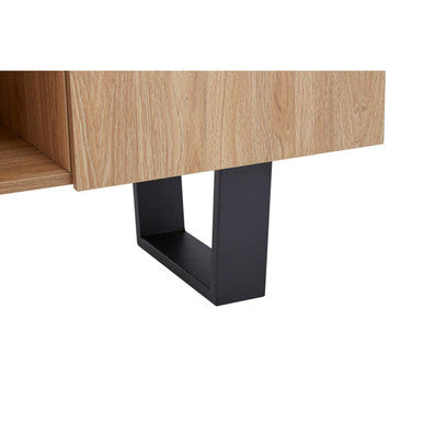 Natural Wood Effect Media Unit