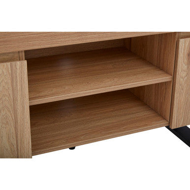 Natural Wood Effect Media Unit
