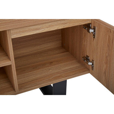 Natural Wood Effect Media Unit