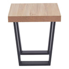Natural Wood Effect Side Table