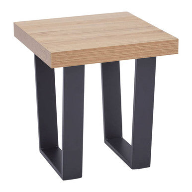 Natural Wood Effect Side Table