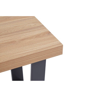 Natural Wood Effect Side Table