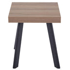Natural Wood Veneer Side Table