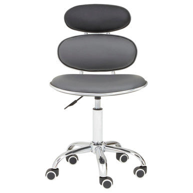 Black Pu Home Office Chair