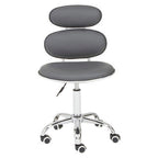 Grey Pu Home Office Chair