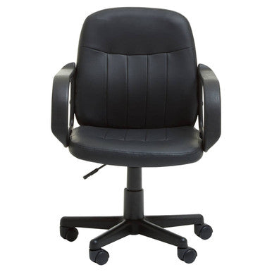 Black Pu Home Office Chair