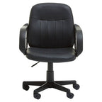 Black Pu Home Office Chair