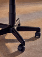 Black Pu Home Office Chair