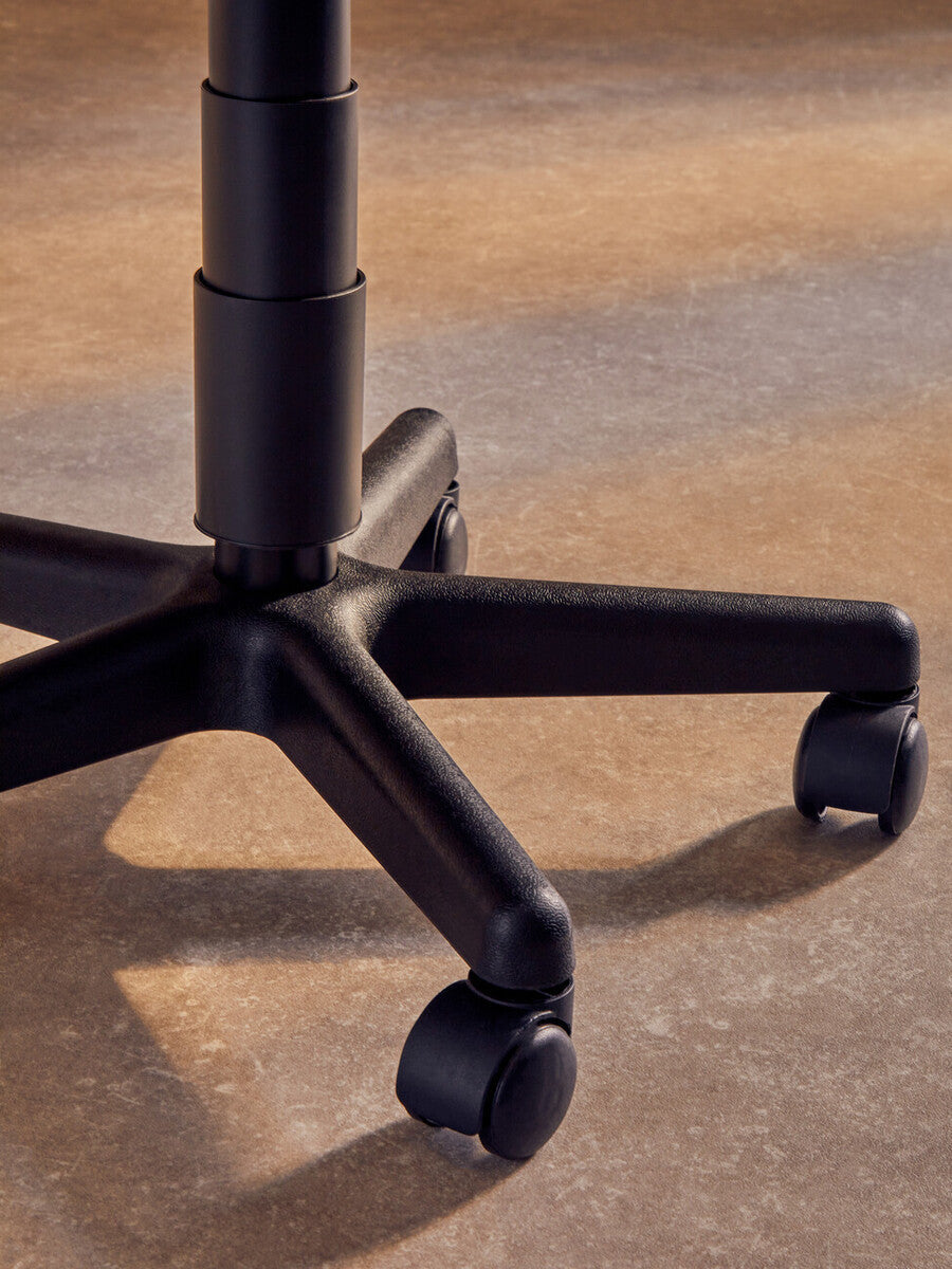 Black Pu Home Office Chair