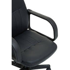 Black Pu Home Office Chair