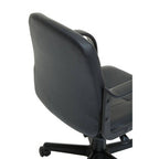 Black Pu Home Office Chair