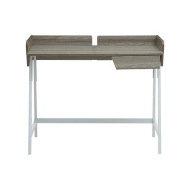 Light Oak Veneer 1 Drawer Desk