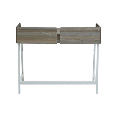 Light Oak Veneer 1 Drawer Desk