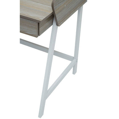 Light Oak Veneer 1 Drawer Desk