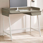 Light Oak Veneer 1 Drawer Desk