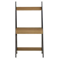Natural Oak Veneer Desk with Drawer