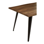 Wood Veneer Rectangular Dining Table