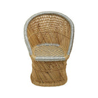 Natural and Grey Chair and Stool