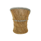 Natural and Grey Chair and Stool