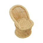 Children's Natural Chair and Stool