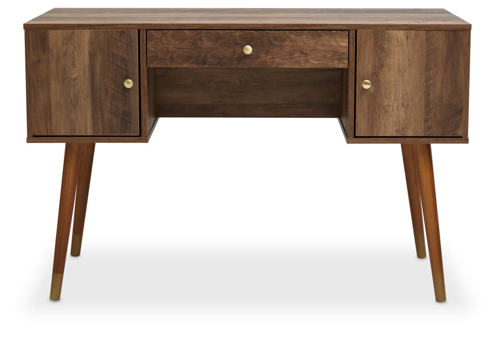 Wood Effect 2 Door and 1 Drawer Desk