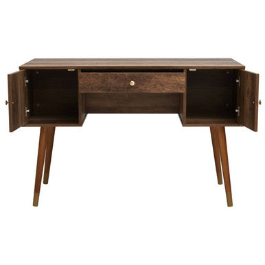 Wood Effect 2 Door and 1 Drawer Desk