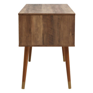 Wood Effect 2 Door and 1 Drawer Desk