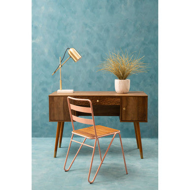 Wood Effect 2 Door and 1 Drawer Desk