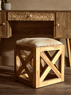 Wood Effect 2 Door and 1 Drawer Desk