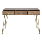 Wood Effect 3 Drawer Desk