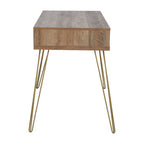 Wood Effect 3 Drawer Desk