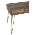 Wood Effect 3 Drawer Desk