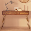 Wood Effect 3 Drawer Desk