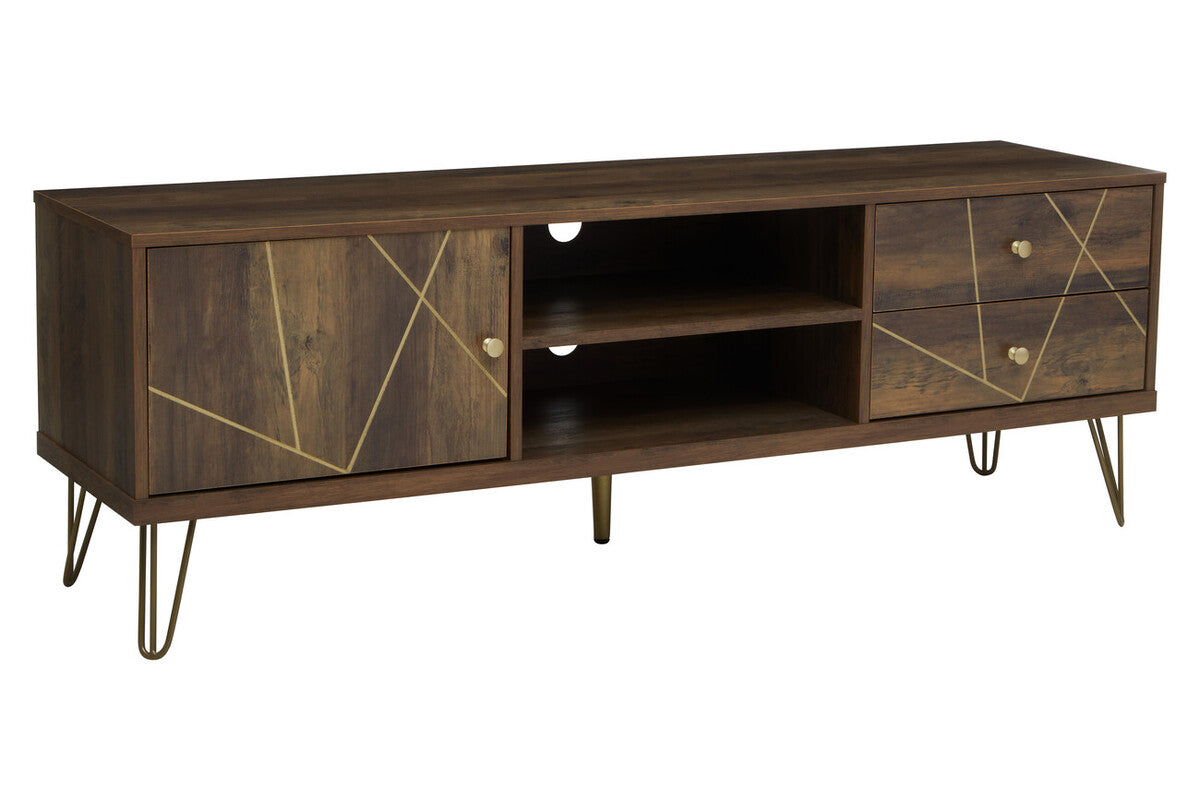 Wood Effect Media Unit