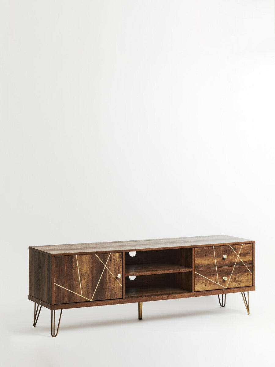 Wood Effect Media Unit