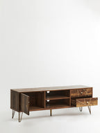Wood Effect Media Unit