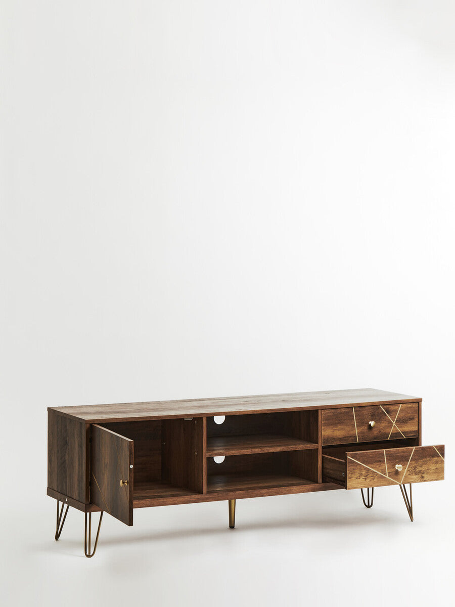 Wood Effect Media Unit