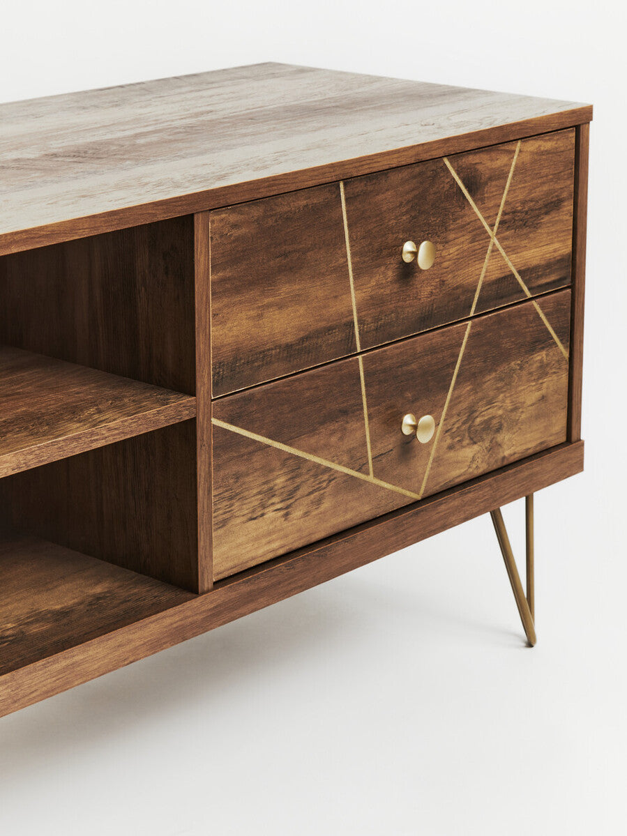 Wood Effect Media Unit
