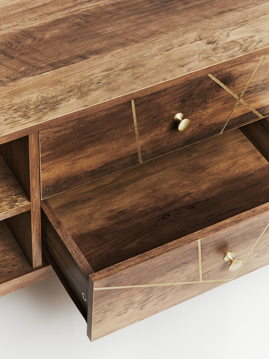 Wood Effect Media Unit