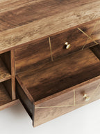 Wood Effect Media Unit
