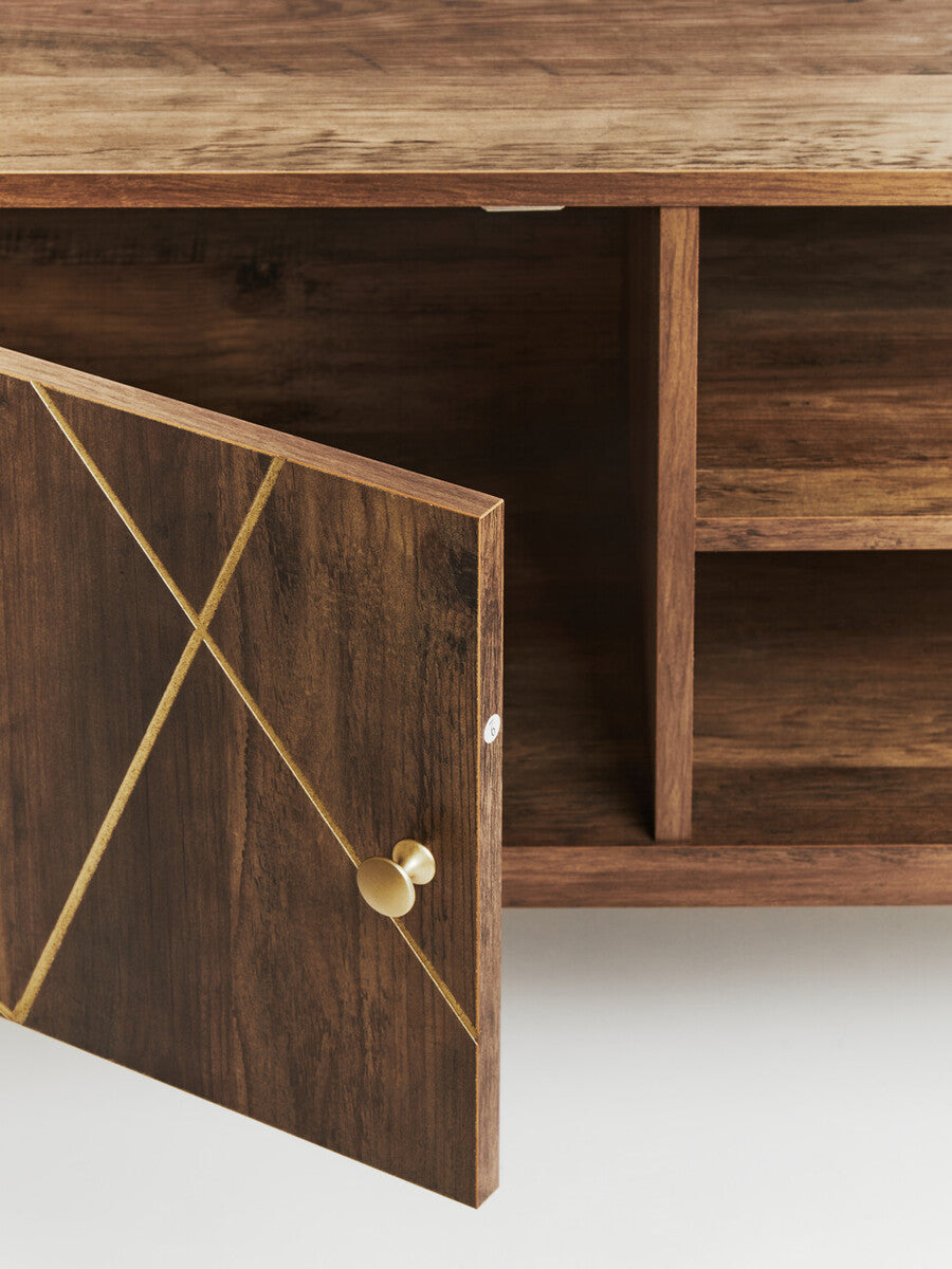 Wood Effect Media Unit