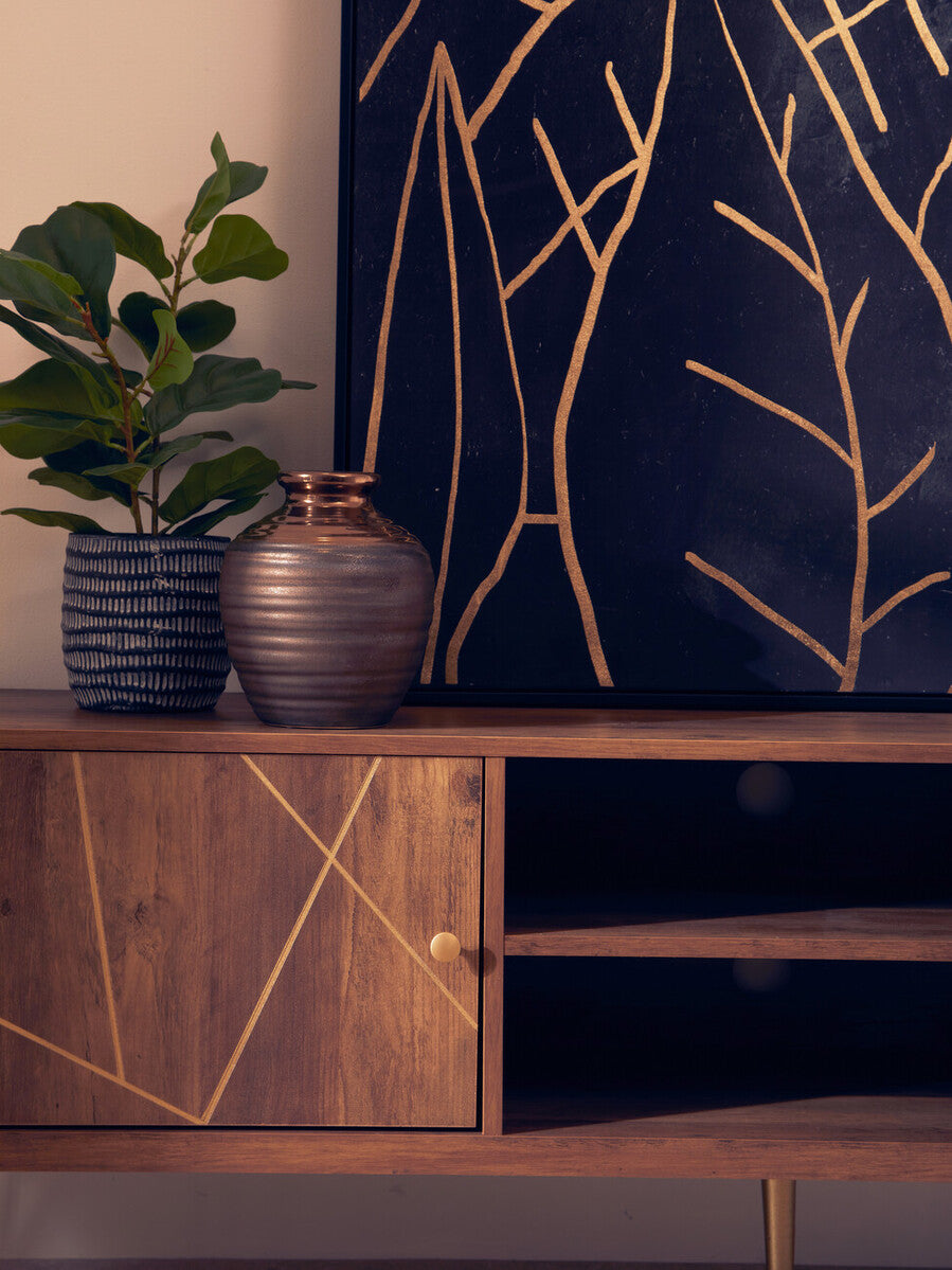 Wood Effect Media Unit