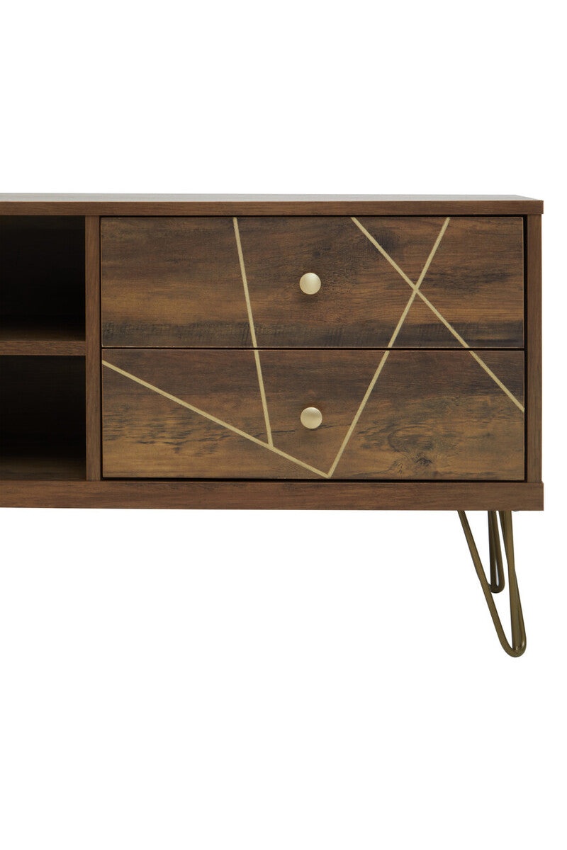 Wood Effect Media Unit