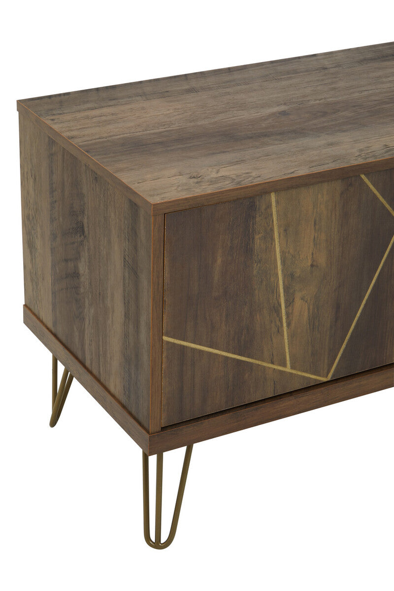 Wood Effect Media Unit