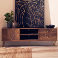 Wood Effect Media Unit